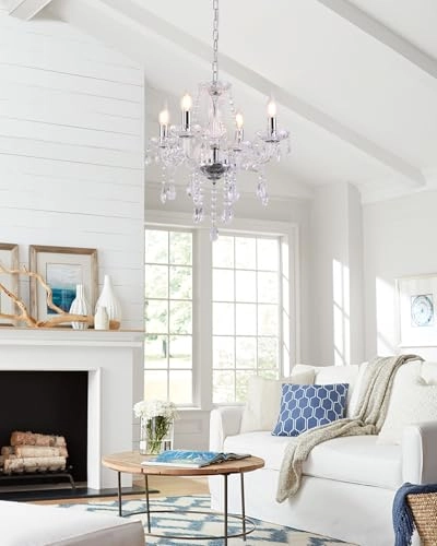 Crystal Chandelier - K9 H18" x D18"
