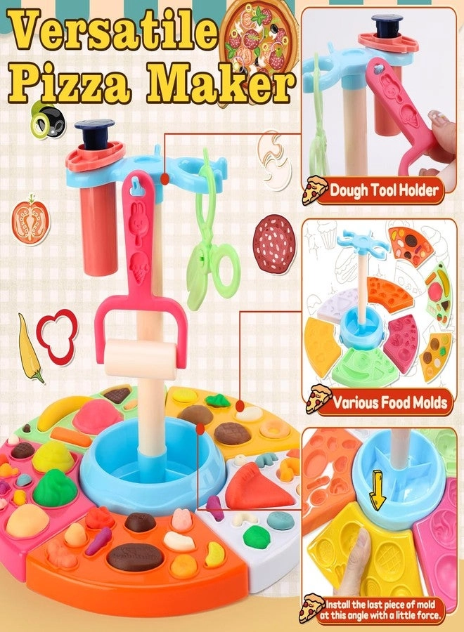 BBQ Pizza Color Dough Kitchen Creations Set - 3+ years