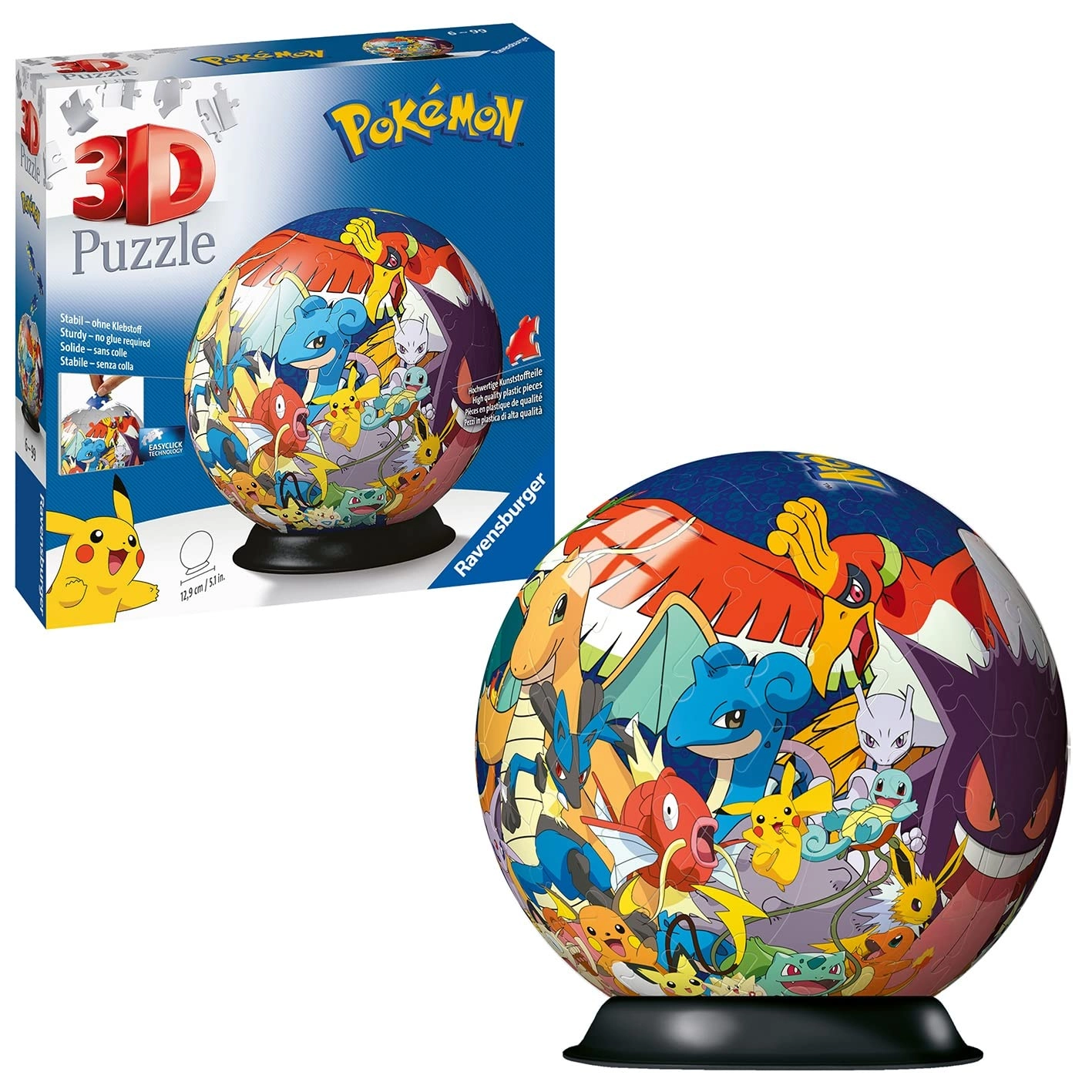 Ravensburger Pokemon 3D Puzzle Ball (11785) - 72 pcs