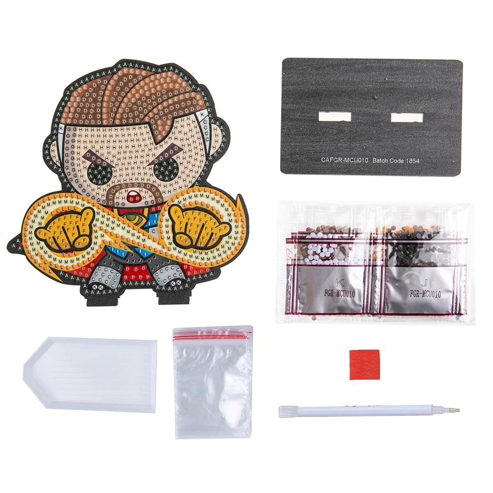 Avengers Dr. Strange Crystal Art Buddies Kit - Wooden 11.3 x 8.4cm