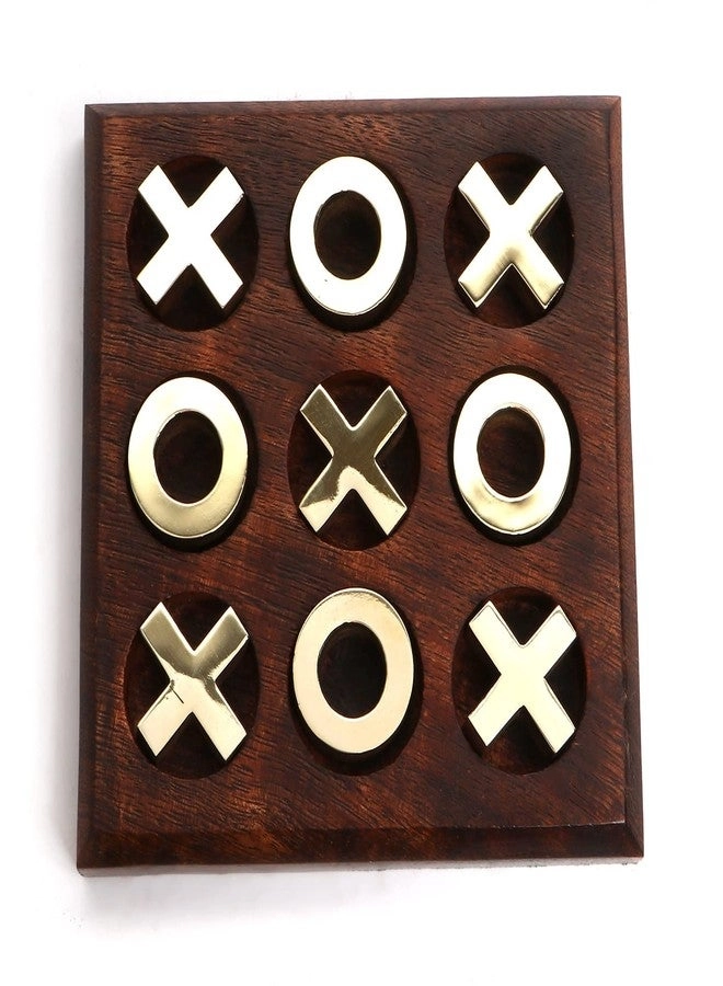 The Mind Challenge Tic Tac Toe - Wooden Handmade Travel