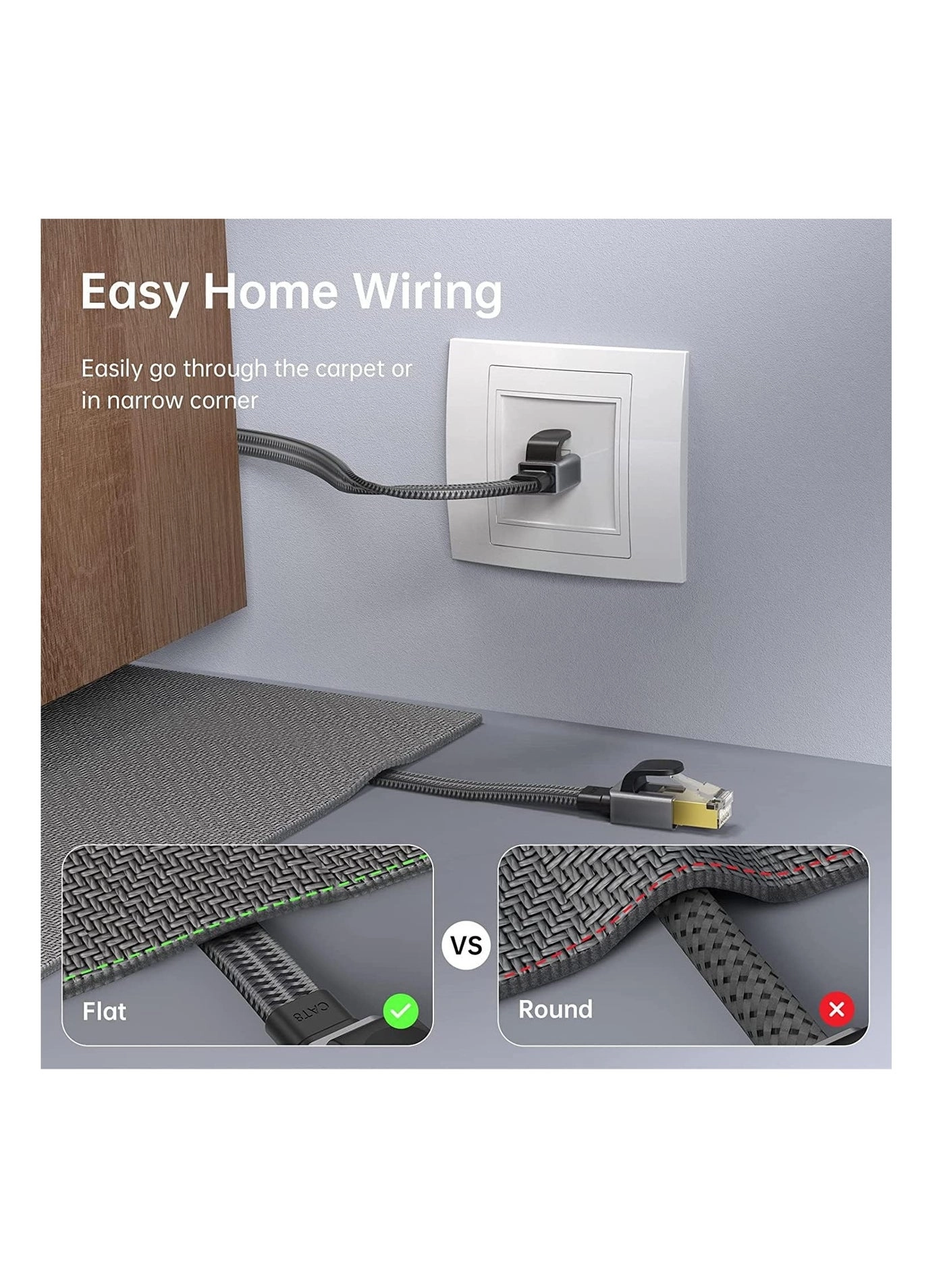 Cat 8 Ethernet Cable - 3 m