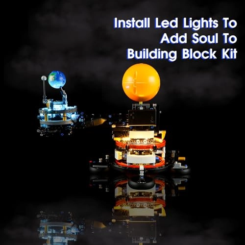 Led Light for LEGO 42179 Technic Planet Earth and Moon in Orbit