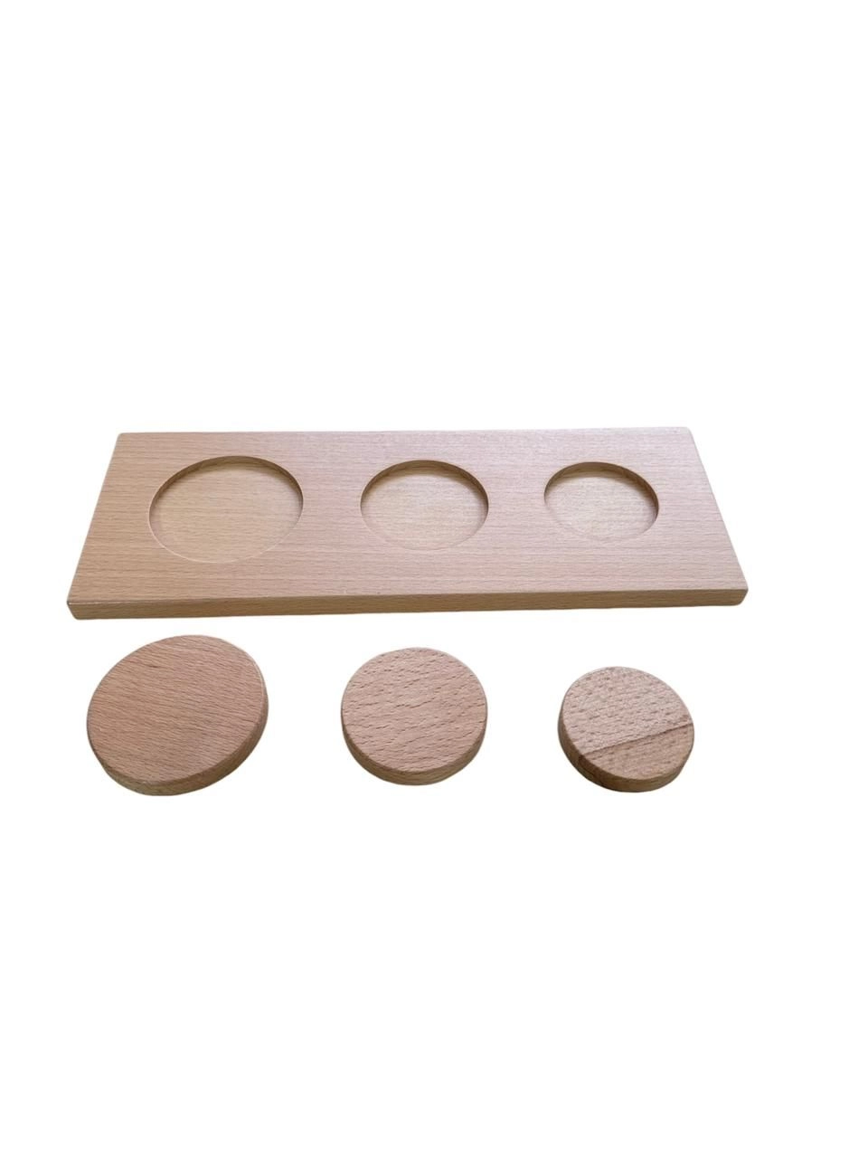 Grading Wooden Circle Strip - Suitable for 12 months and above 4 pieces