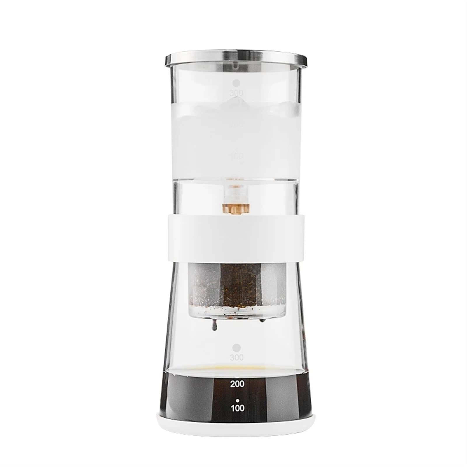Coffee maker - 200/400ml Heat-resistant Glass Stainless Steel Filter