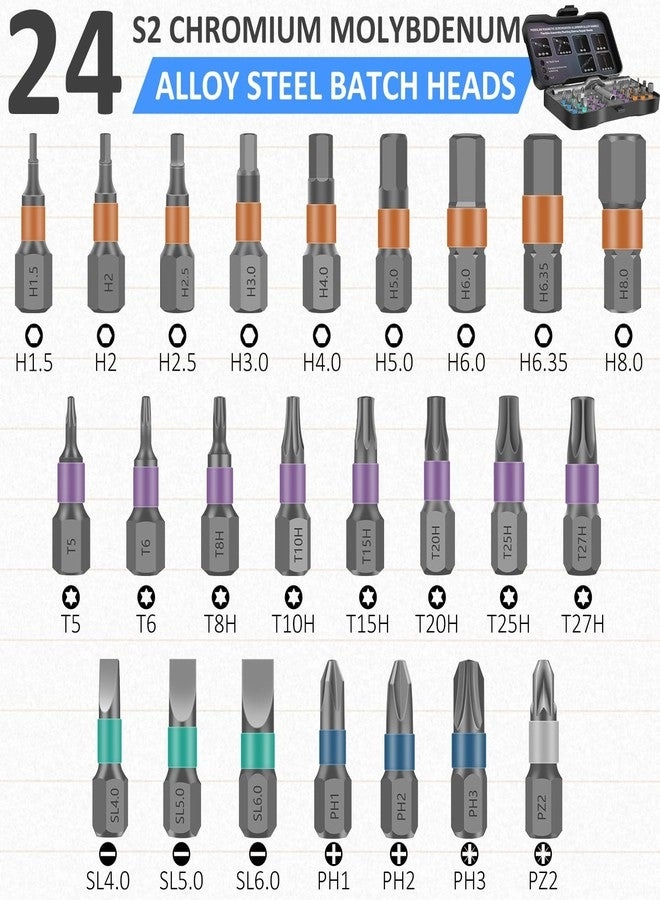 Magnetic Screwdriver - 24 in 1