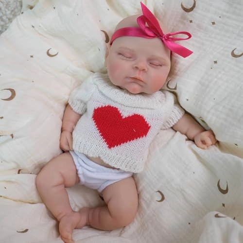 Reborn Baby Doll - 12 inch Full body silicone Ages 3+