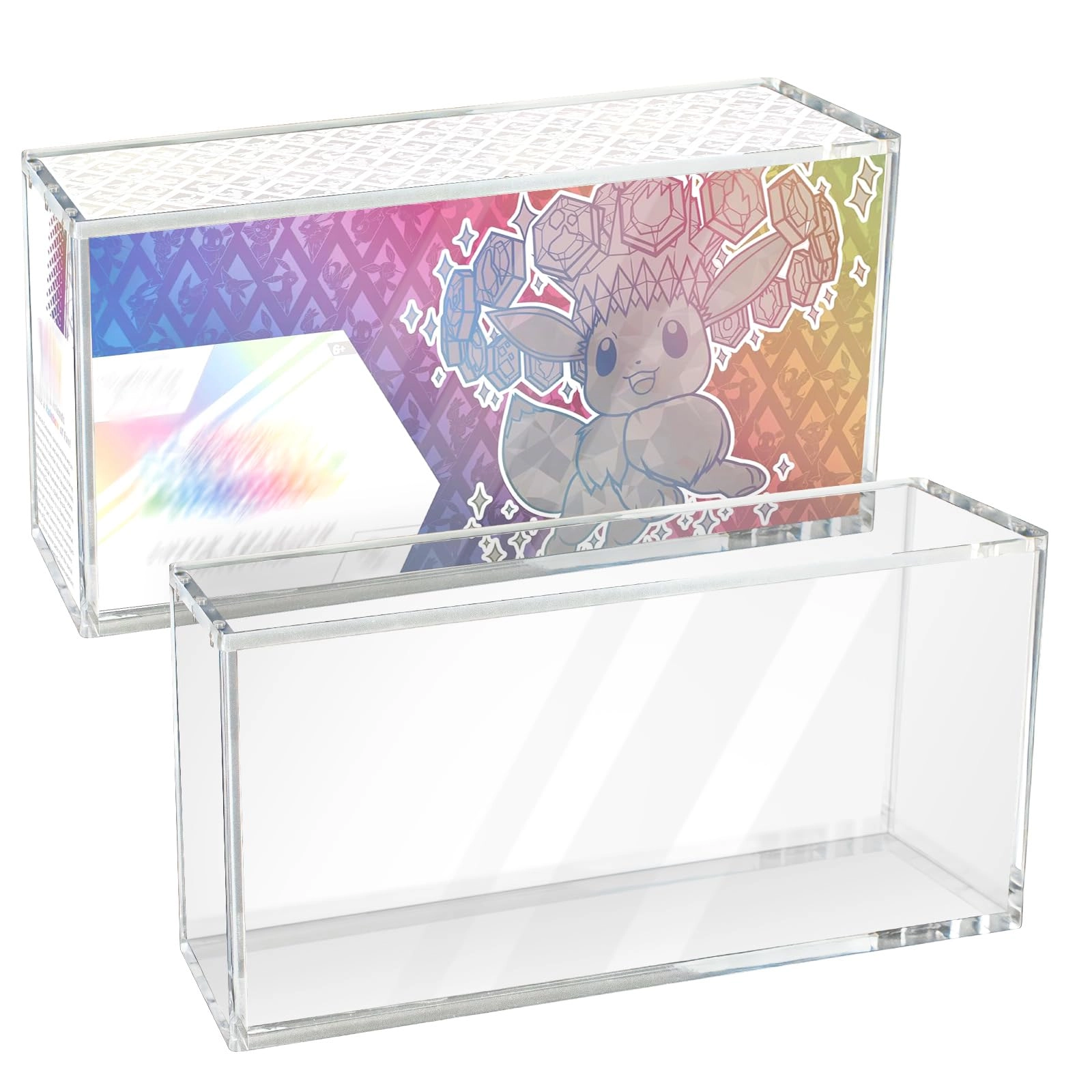 Uoiispet SPC Acrylic Display Case