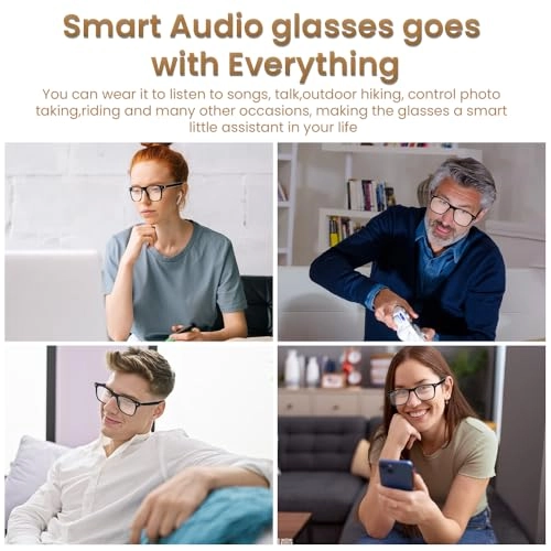 Smart Glasses - Polarized Bluetooth 5.3 Audio & Mic