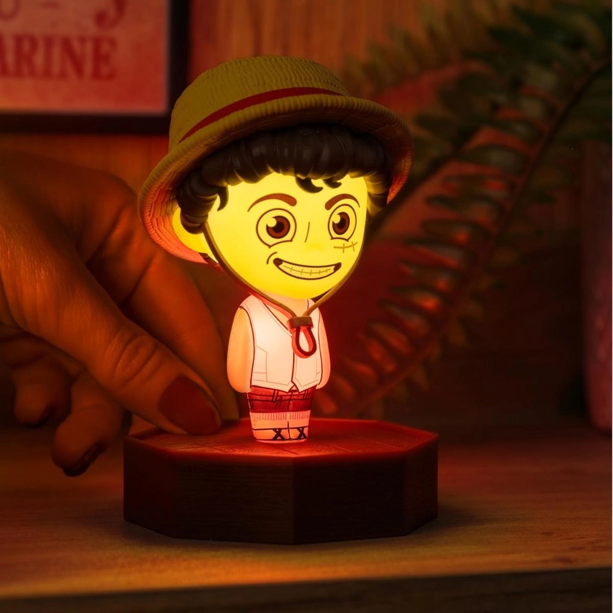 One Piece Icons Light Luffy - Light Up Figurine soft warm