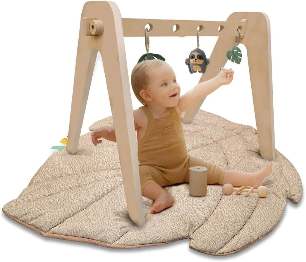 Natures Nook Maple Leaf Shaped Baby Playmat - 6 months