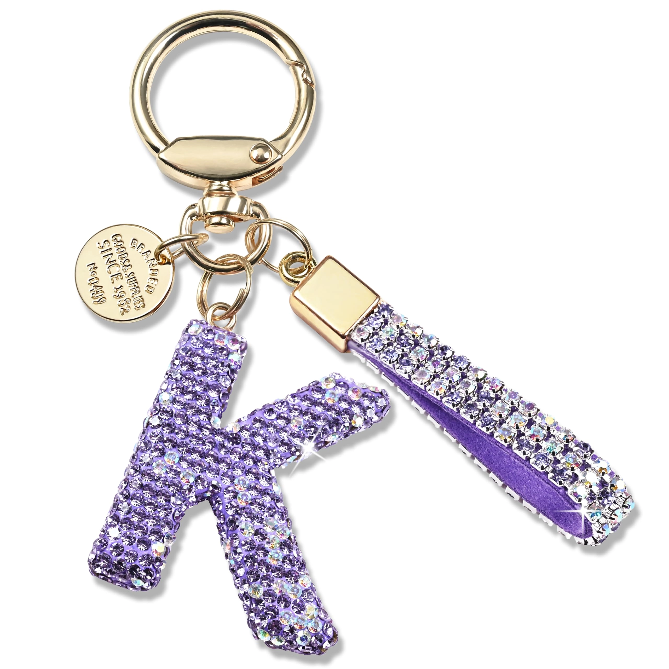 Initial Letter Keychain - Letter