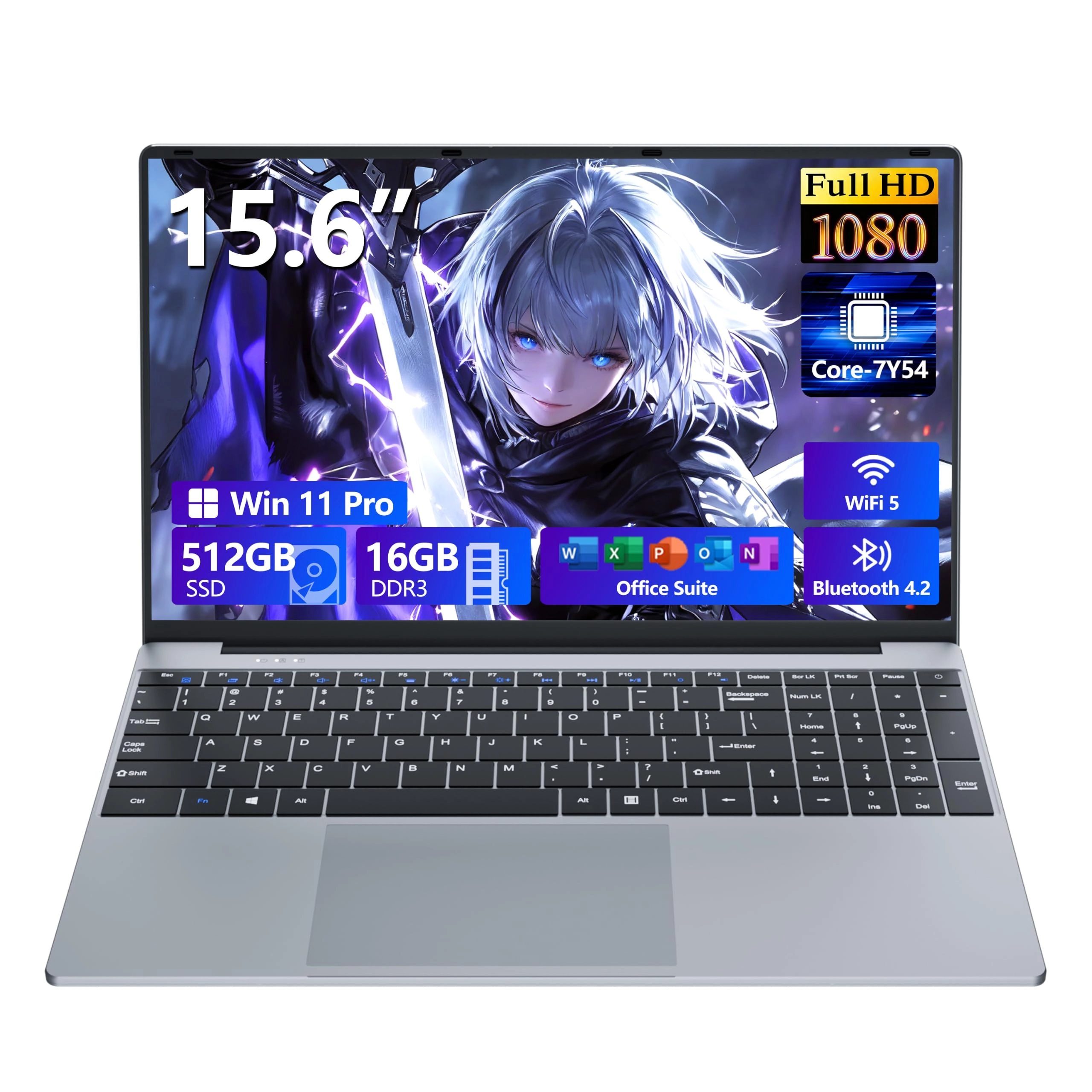 XU156 - 15.6'' Core i5-7Y54 16GB DDR3 1TB SSD