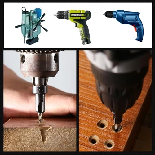 Spiral Drill Bit Set - high speed steel 6542 + carbon steel 5 Pieces 2mm 3.2mm 4mm 5mm 6mm