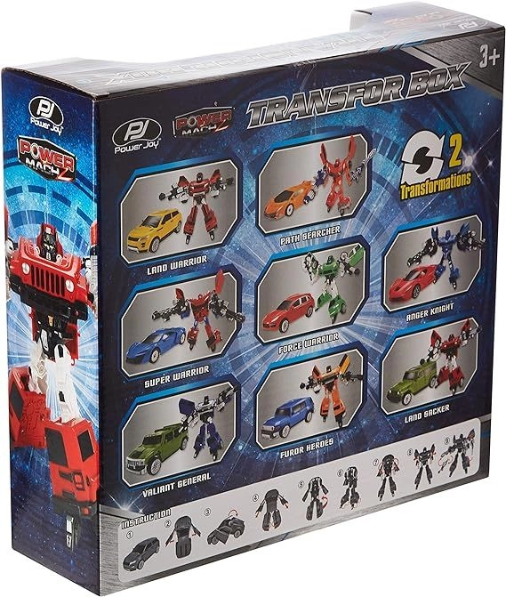 Power Joy Power Mach Transfor Box - Transformer Toys