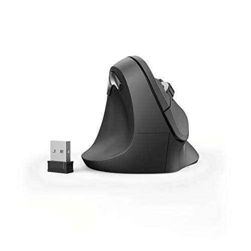 EMW-500L Vertical Ergonomic Left-handed Mouse - Wireless