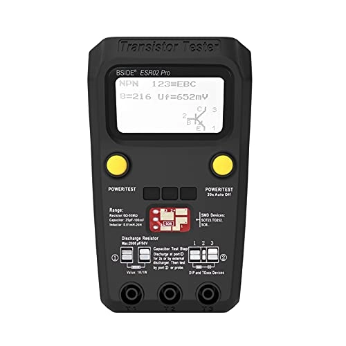 ESR02 Pro - Transistor Tester Multifunctional