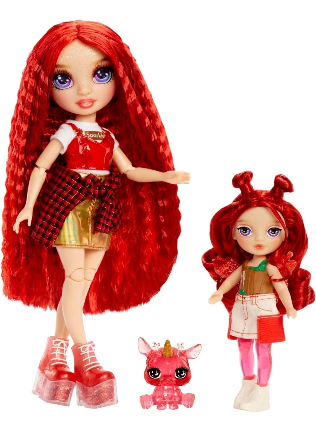 Apple Doll - 5.5” Poseable Purple Hair