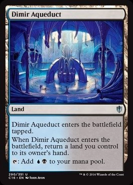 Wizards of the Coast Magic: the Gathering Dimir Aqueduct (290/351)