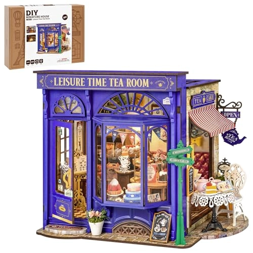 DIY Miniature House Kit - Leisure Time Tea Room
