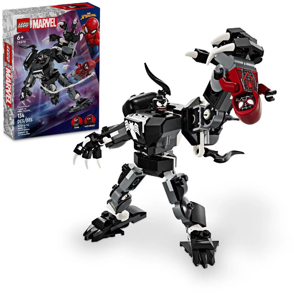 Marvel Venom Mech Armor Vs. Miles Morales