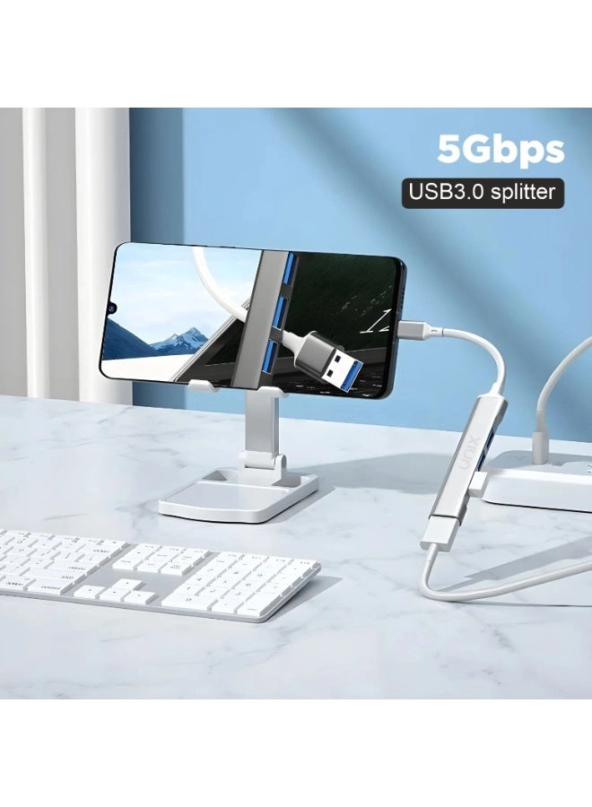 UX-HU40 - 4-in-1 Type-C 5Gbps