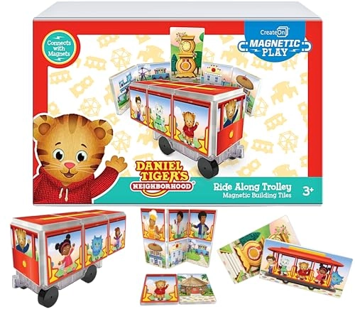 Daniel Tiger Ride-Along Trolley Creative Thinking - 3 years+ 15 pieces