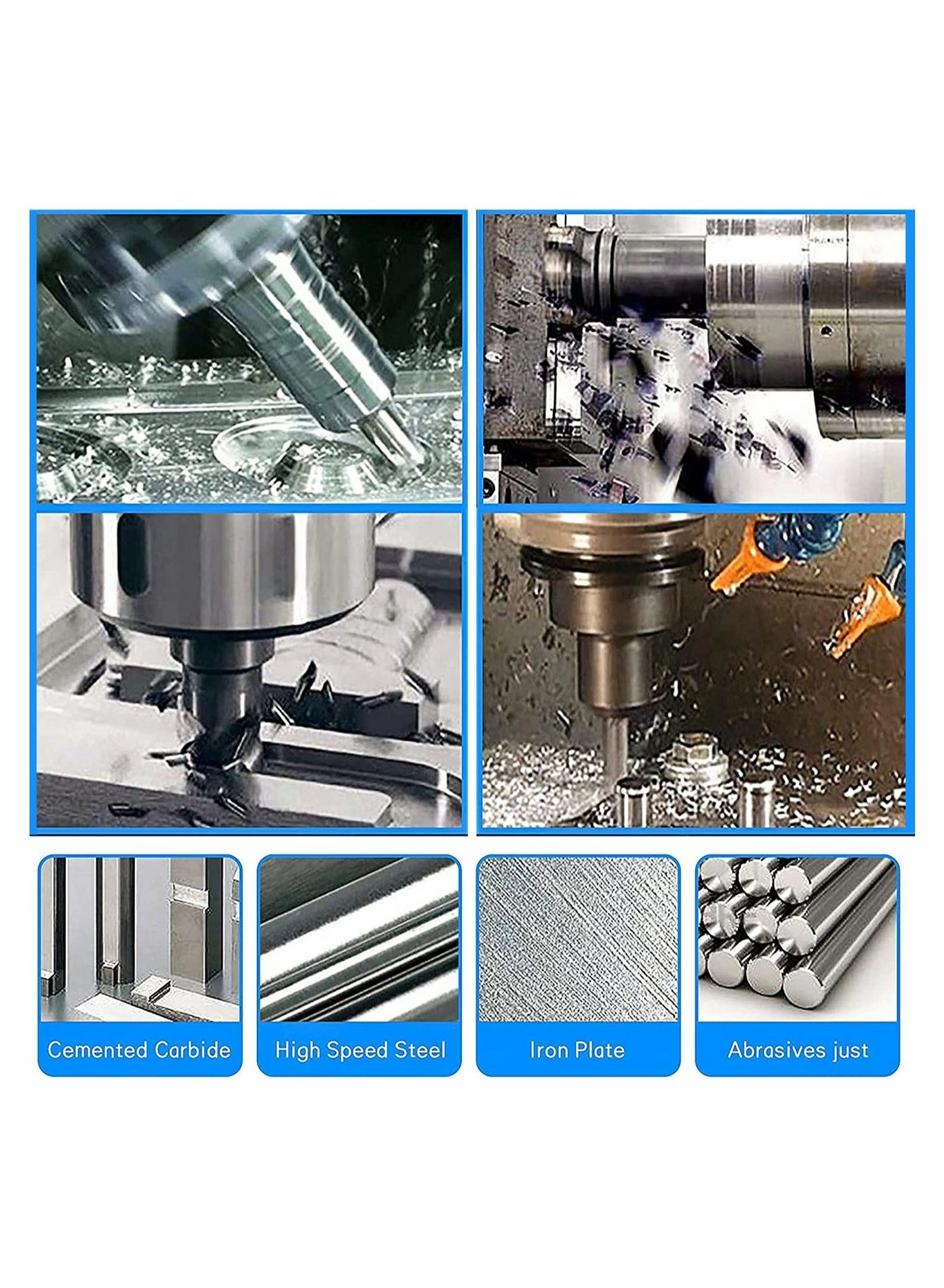 Center Drill Bit Set - HSS 7 Pieces 1.0 1.5 2.0 2.5 3.0 4.0 5.0mm