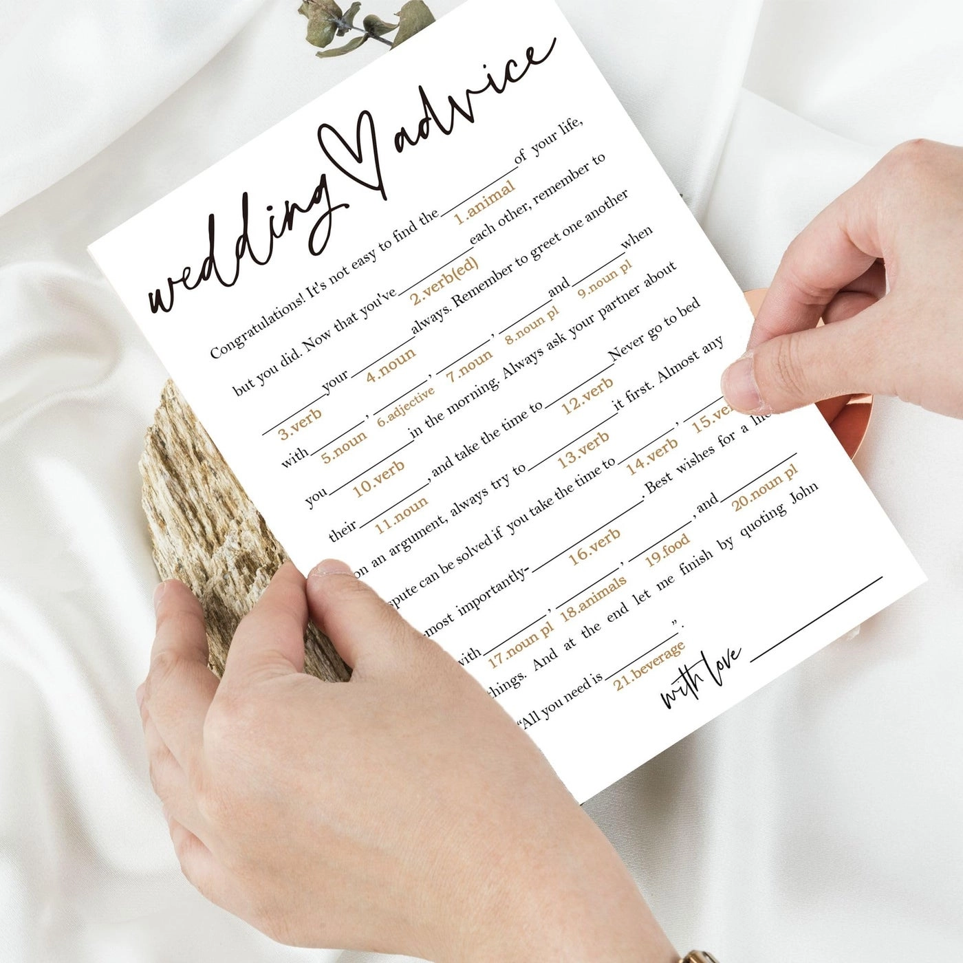 Bridal Shower Bingo - 25 pieces Unisex-Adults