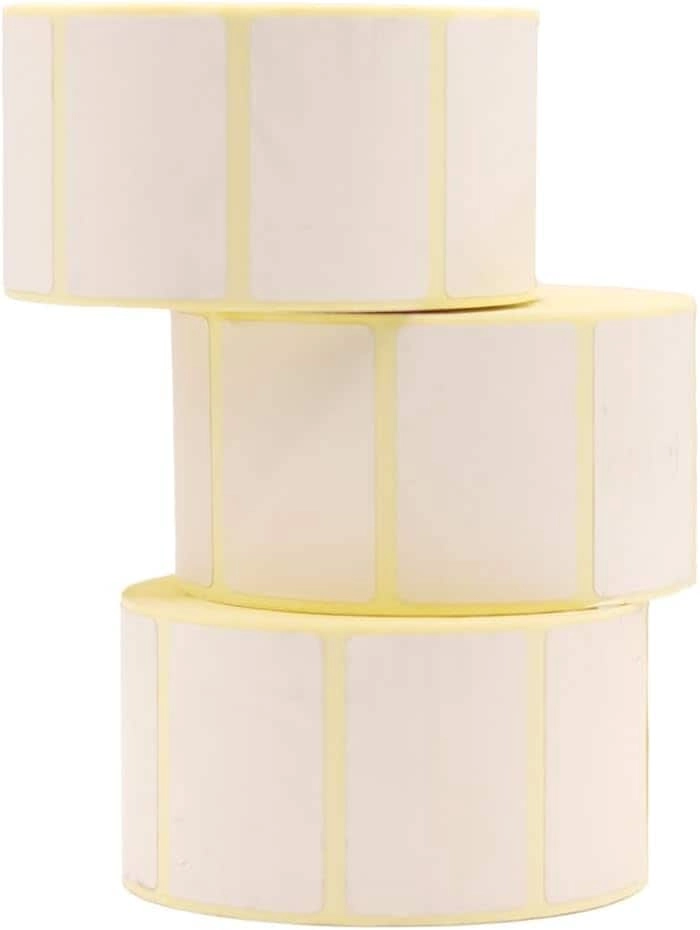 Lavish LLC Barcode Label Stickers - 3 Rolls 1.5" × 1.0" (38 × 25 mm)