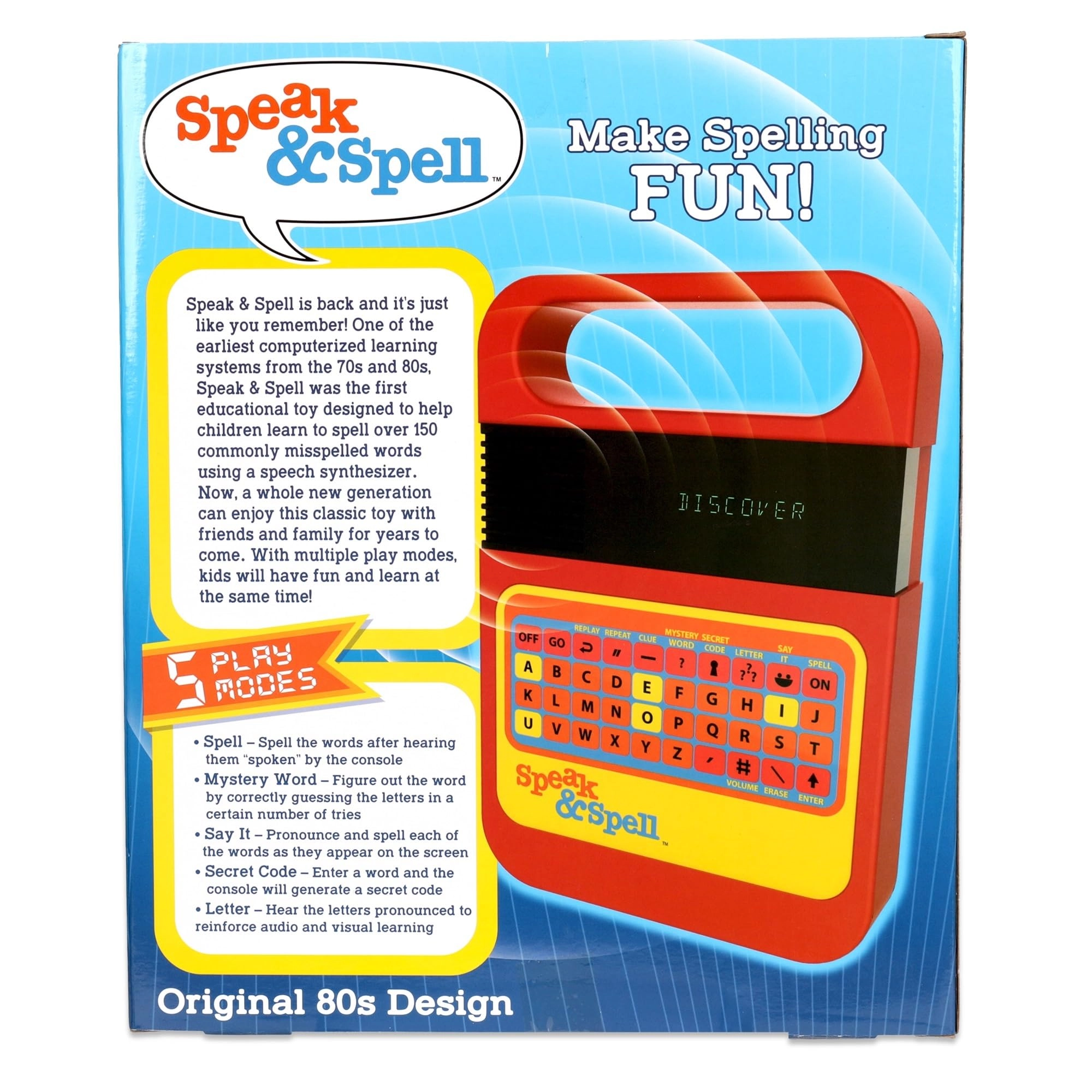 Basic Fun Retro Speak & Spell - 4 years+