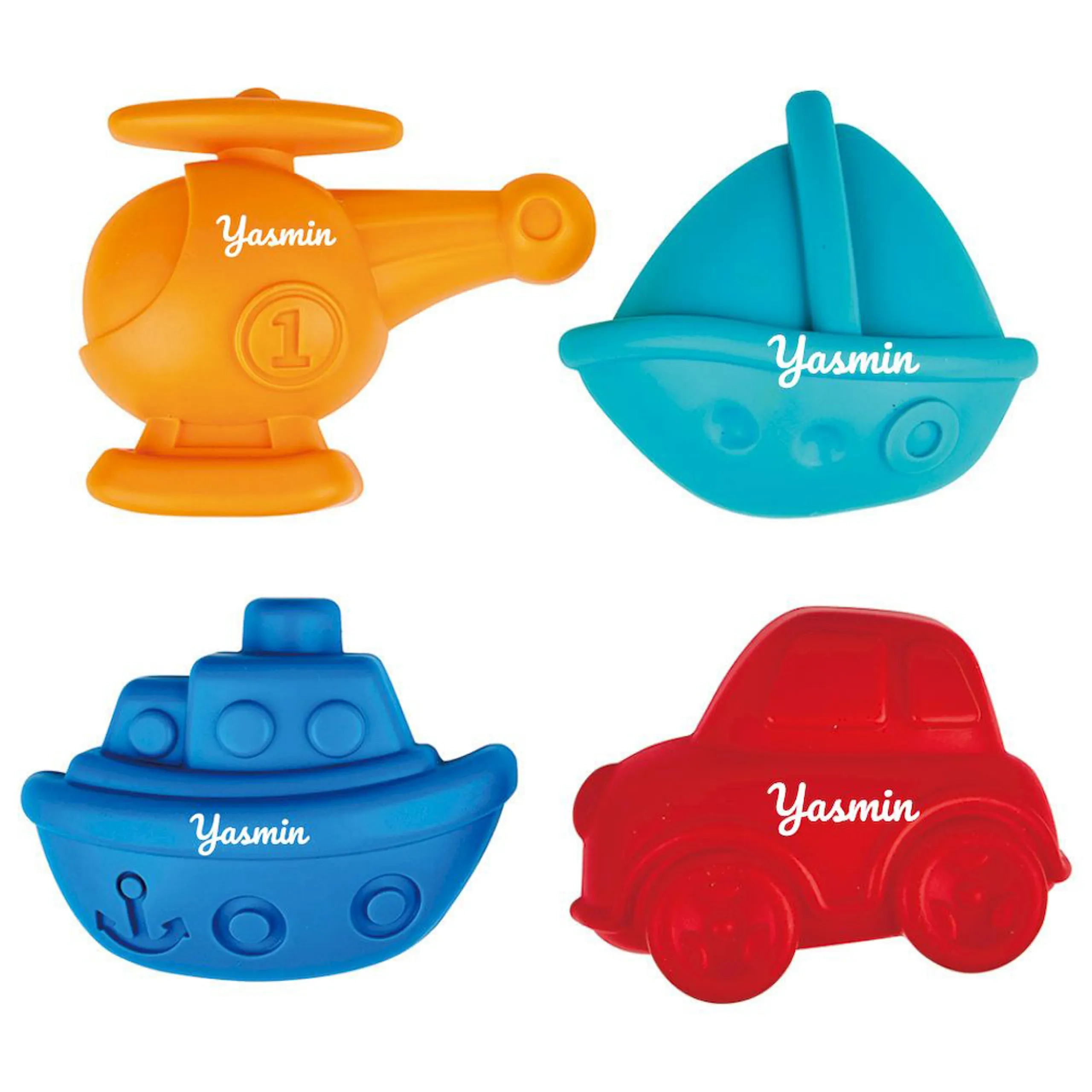 Hape Travel Sand Mold Beach Toy Set - 4pcs 18 months & above