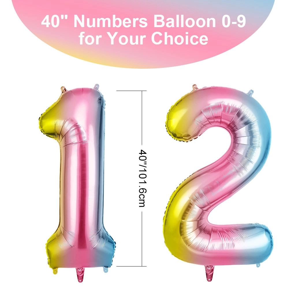 Number 12 Balloon - 2 piece(s)
