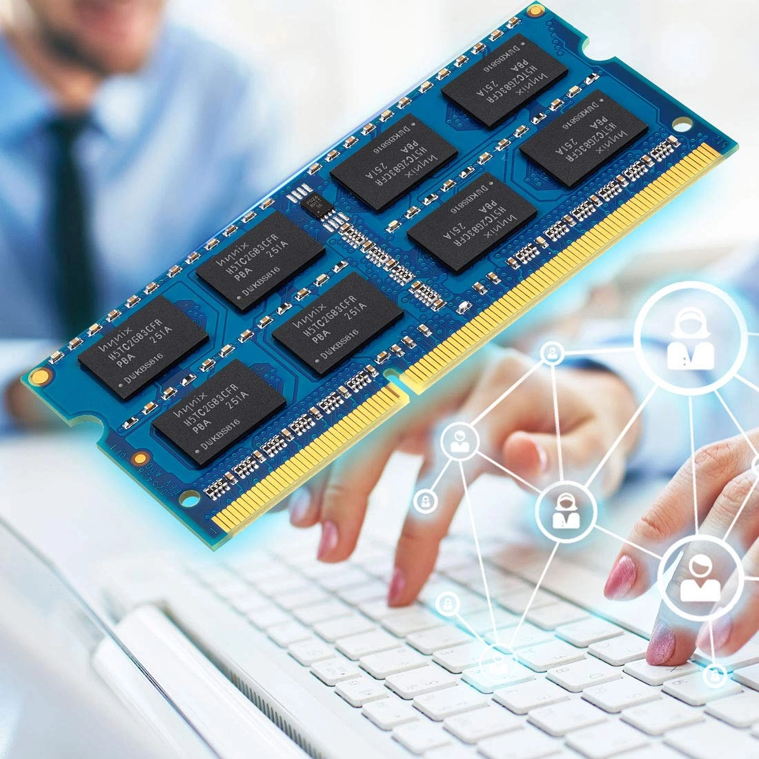 DDR3L SODIMM RAM - 2x4GB 1600MHZ