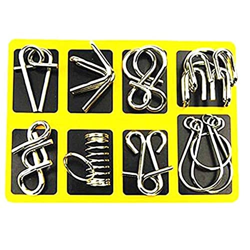 IQ Test Mind Game Puzzle - 8 pcs