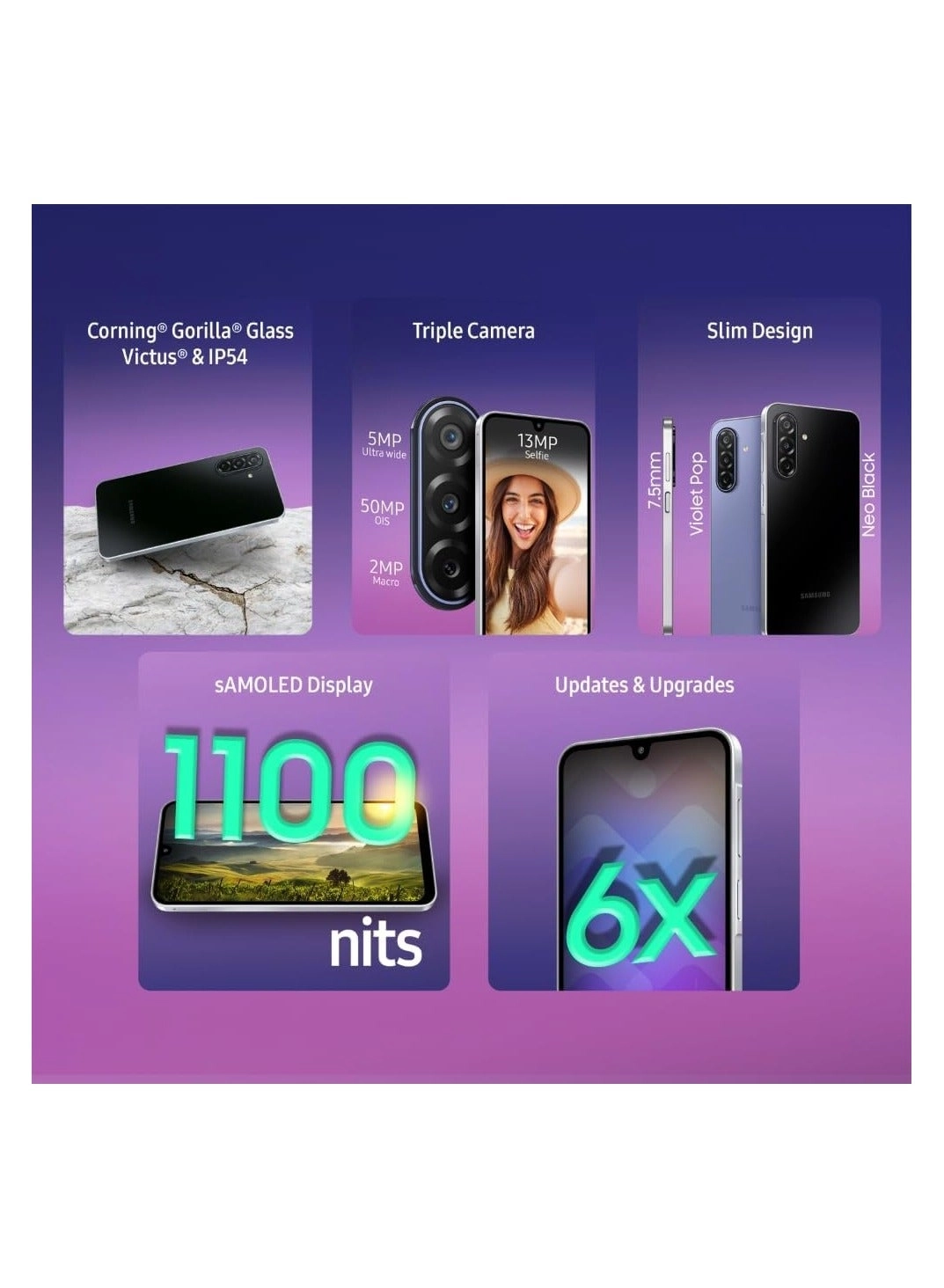 Galaxy F17 - 6GB 128GB