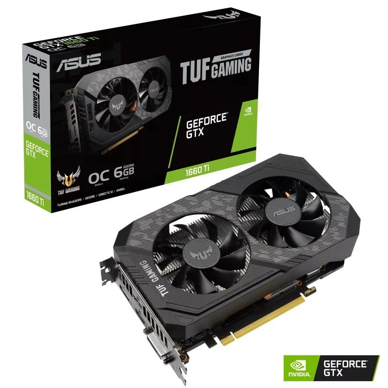 ASUS TUF GTX 1660 Ti EVO OC Edition - 6GB
