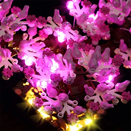 LED Lighting Kit - Lego 10281 Bonsai Tree Pink