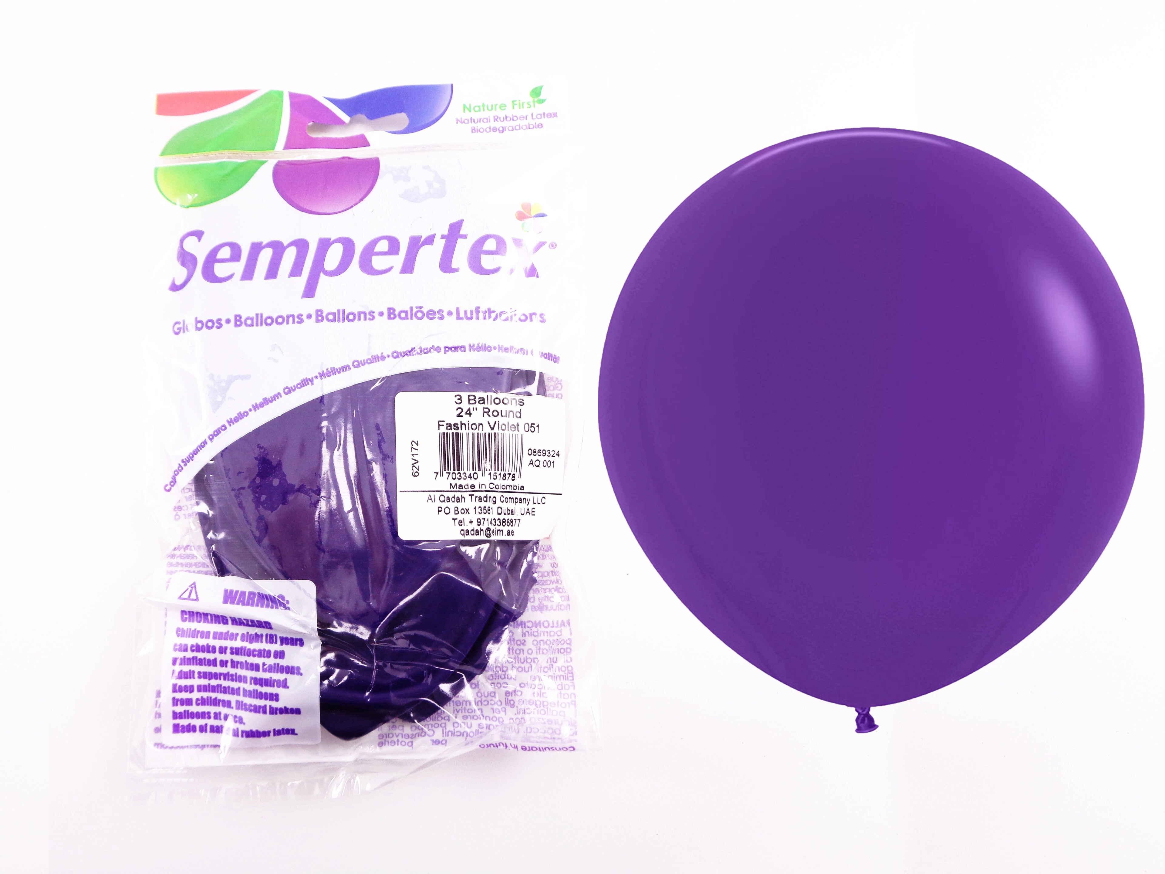 Round Balloons - 3 pcs