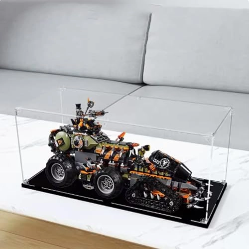 Acrylic Dustproof Display Case - 55x23x23 cm 3mm