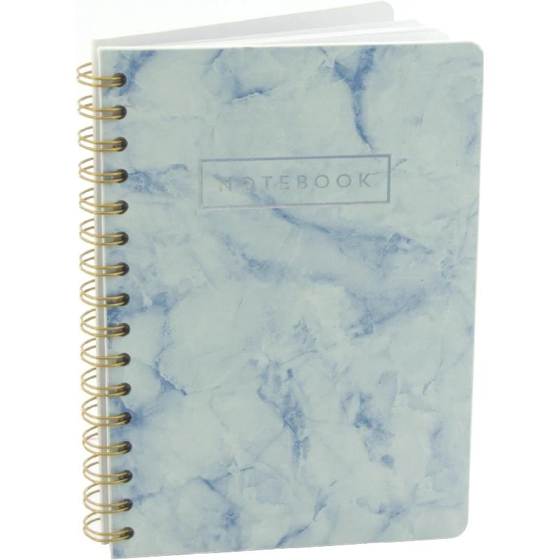 Notebook 19 X 26 cm Spiral - Grid 100 Sheets