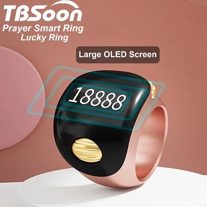 Golden Bead Tasbih - 1.46 in