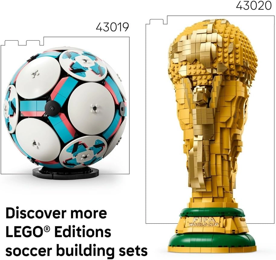 FIFA World Cup 2026 3D Football (43019) - Display Model Interactive Miniature Stadium