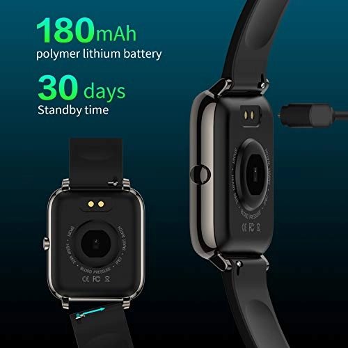 Smart Watch - 1.4-inch Heart Rate Monitor Sleep Tracker