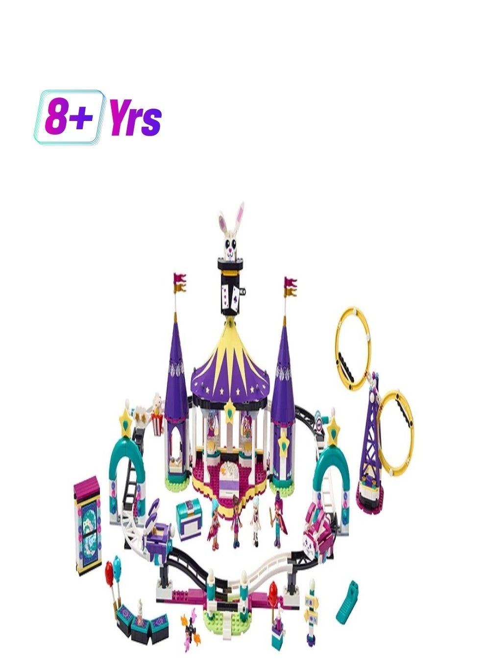 Friends Magical Funfair Roller Coaster (41685)