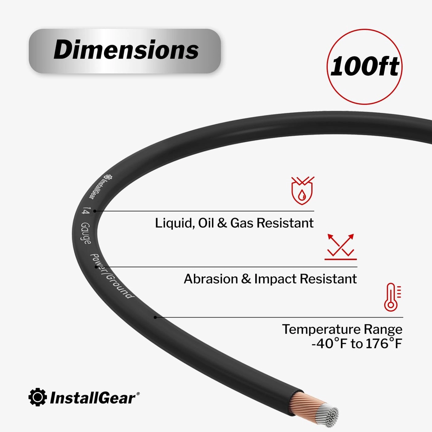 Primary Remote Wire - 100-feet