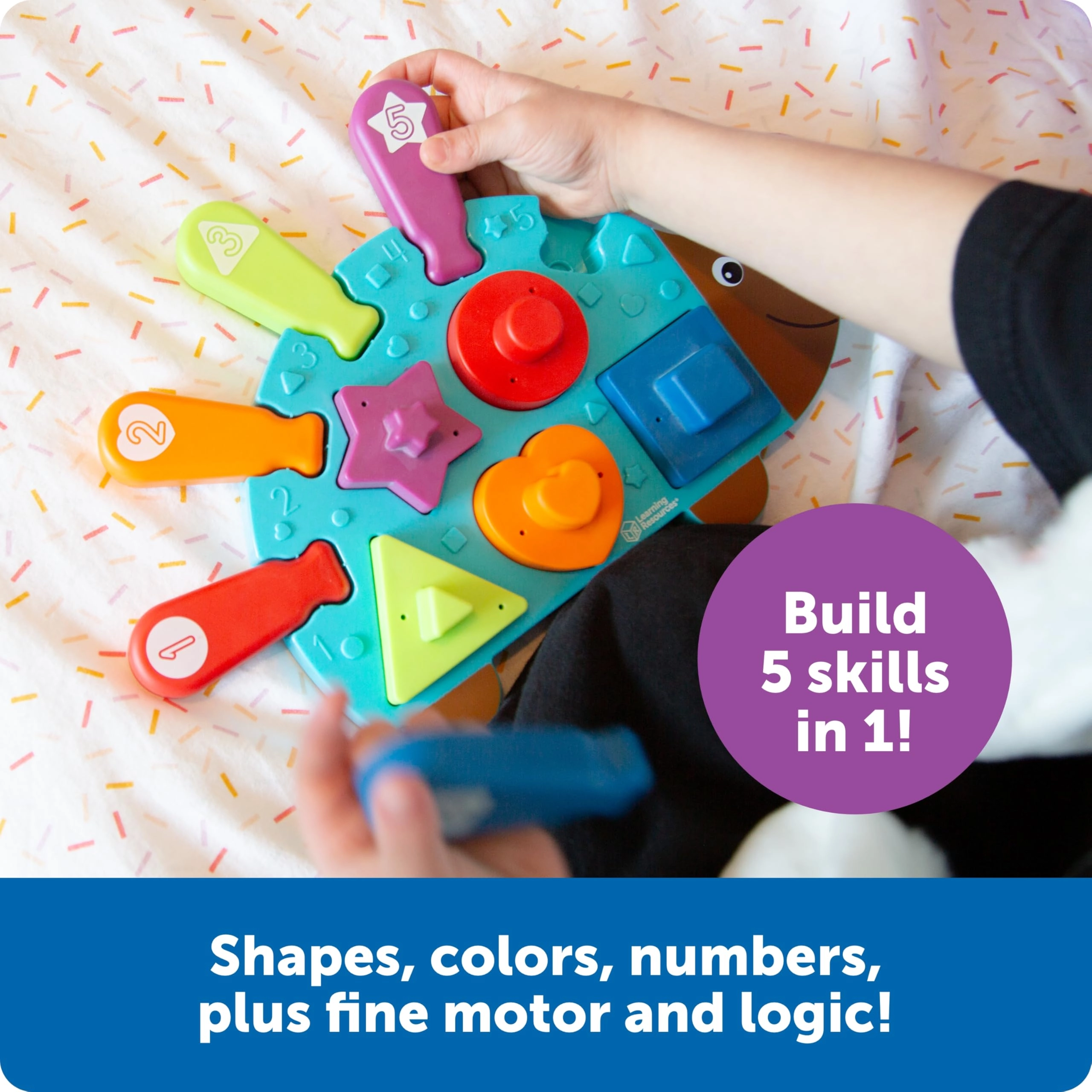 Learning Resources Spike Hedgehog Puzzle Playmate - 18 months+ 11 pieces