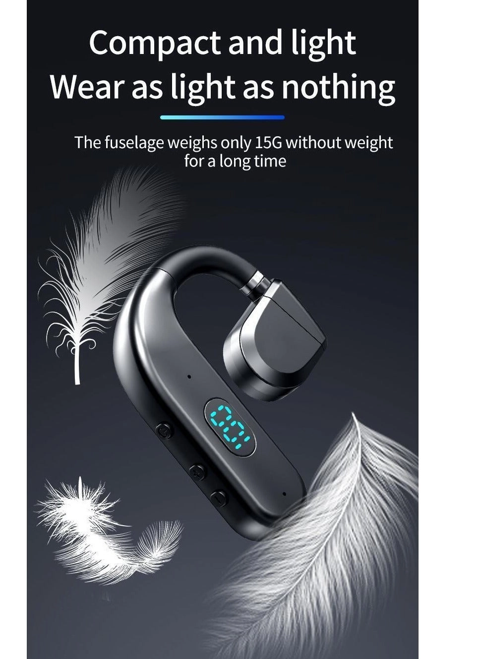 Bone Conduction Headphones Wireless Headphone