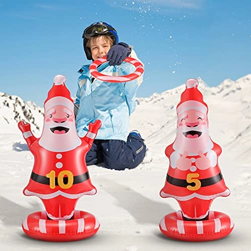 Santa Claus Ring Toss Game - 10 piece(s)
