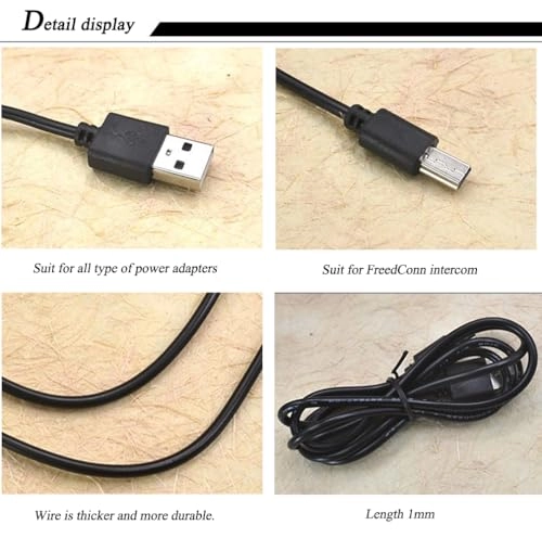 USB Charging Cable USB to mini 8-pin 1m